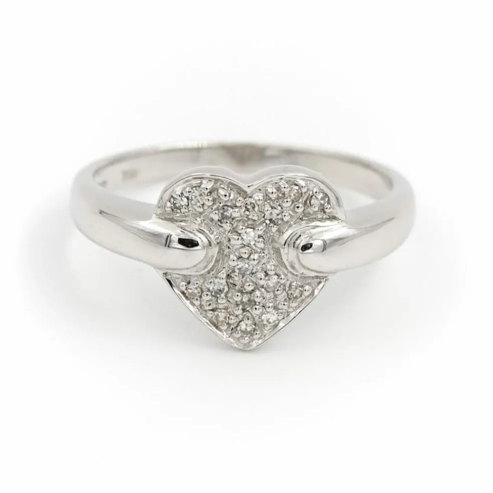 Bague Or blanc Diamant