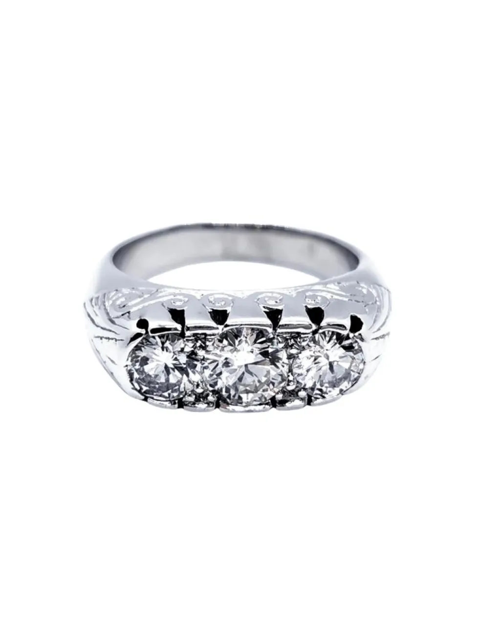 Bague Or blanc Diamant