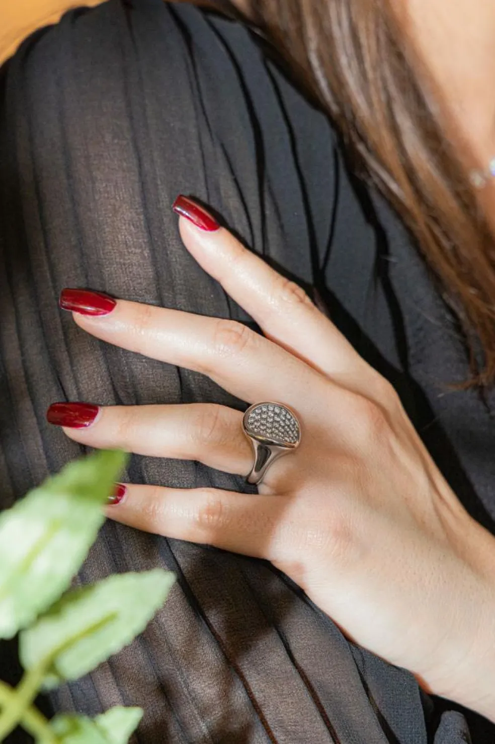 Bague Or blanc Diamant
