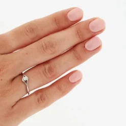 Bague Or blanc Diamant