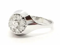 Bague Or blanc Diamant