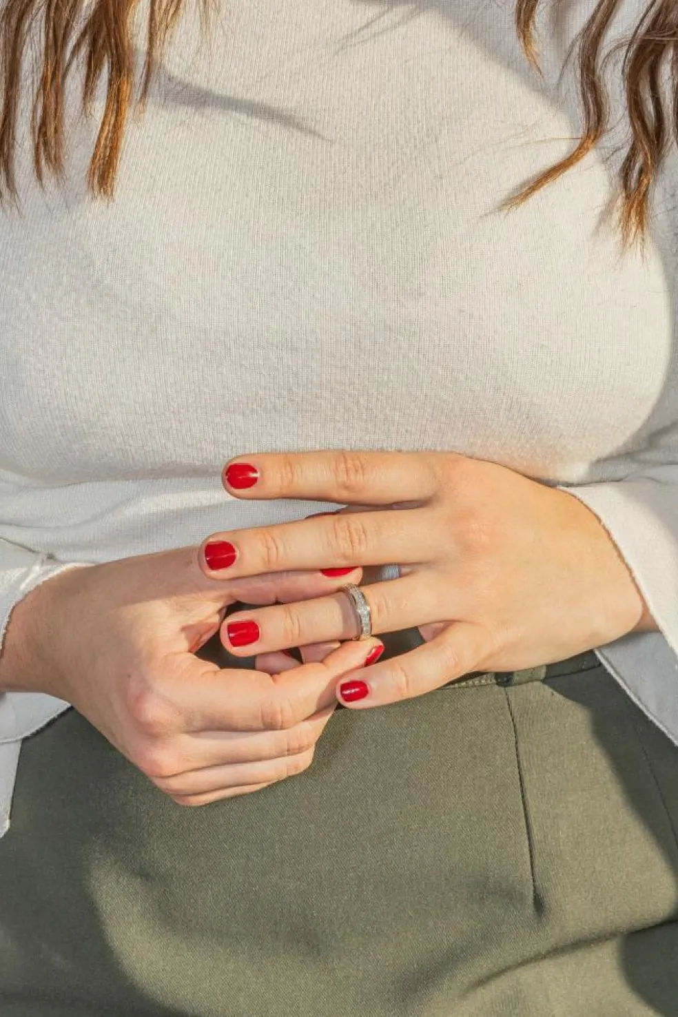 Bague Or blanc Diamant