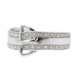 Bague Or blanc Diamant