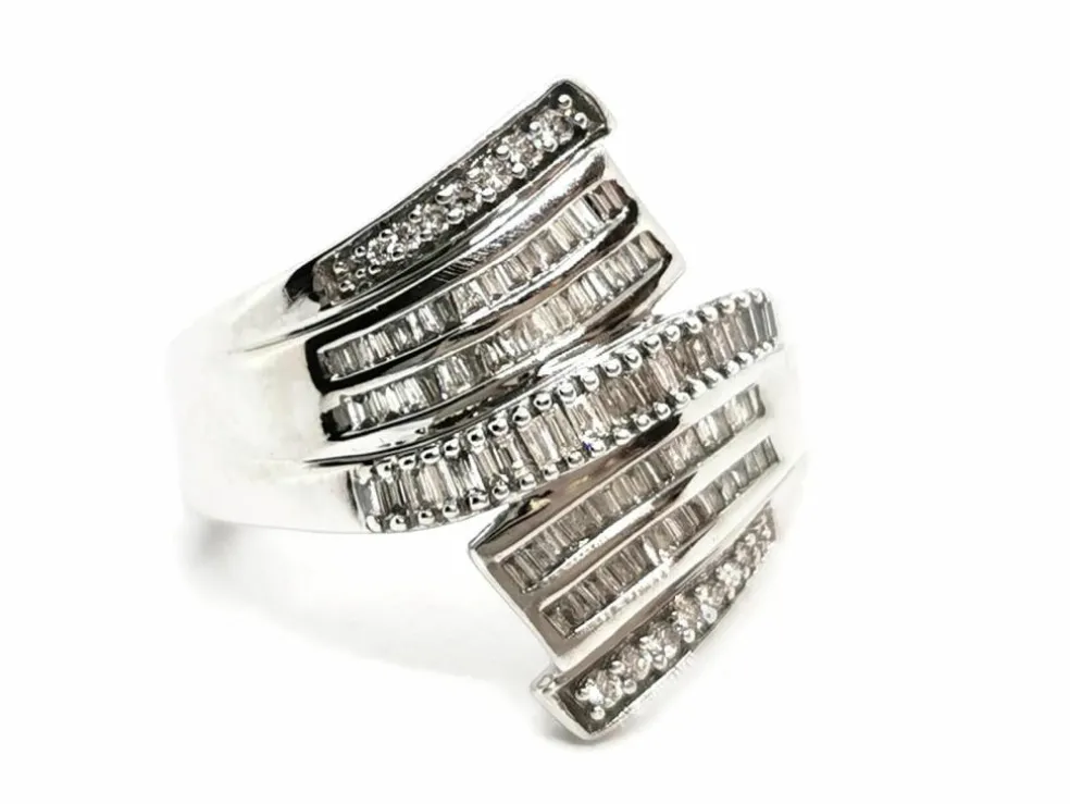 Bague Or blanc Diamant