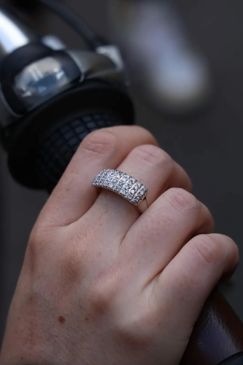 Bague Or blanc Diamant