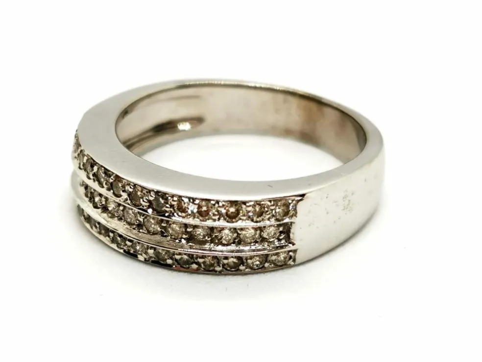 Bague Or blanc Diamant