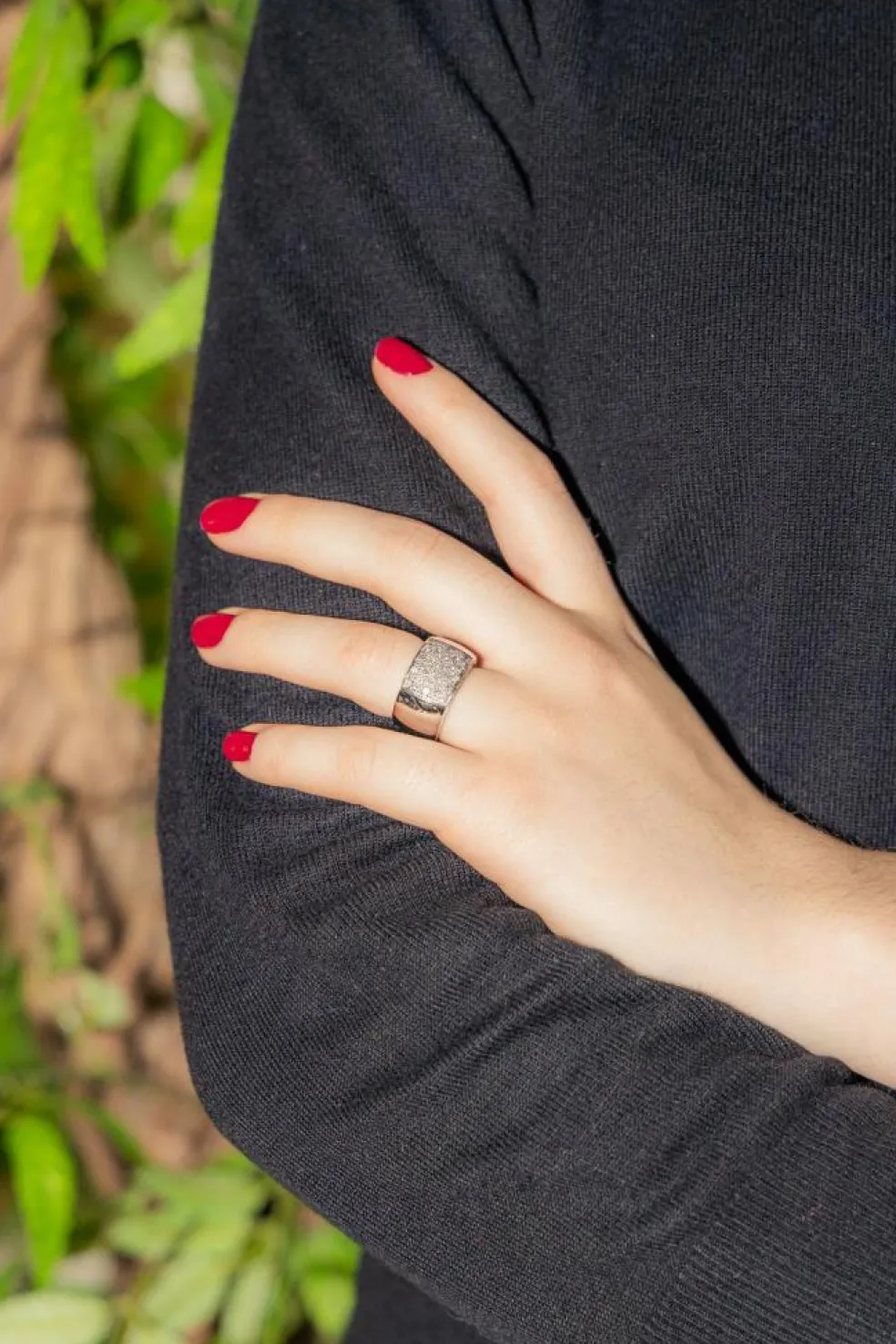 Bague Or blanc Diamant