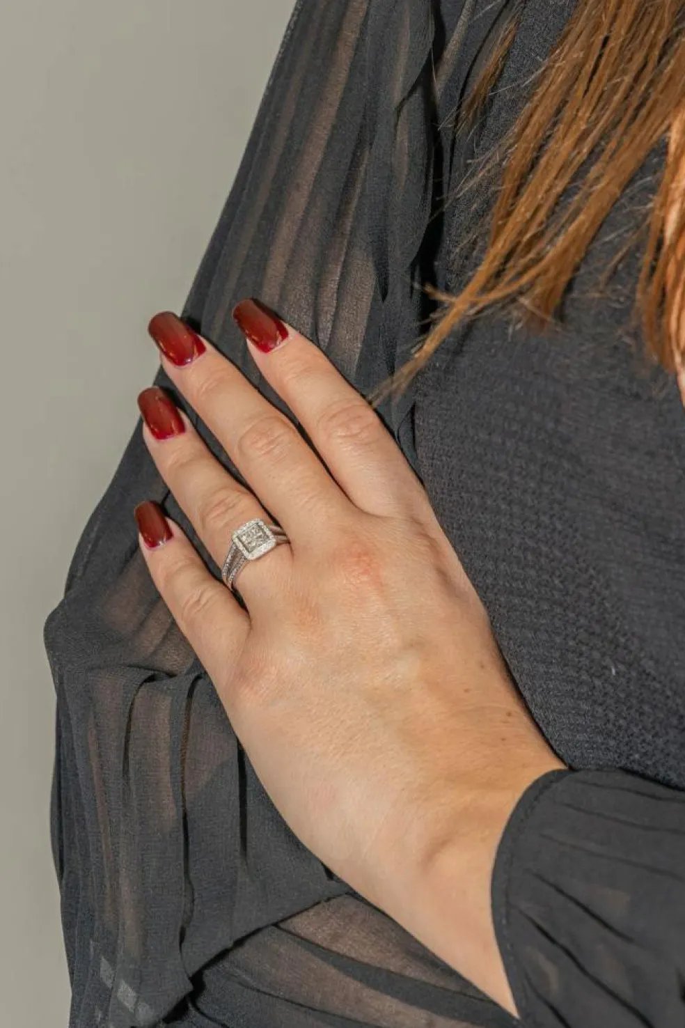 Bague Or blanc Diamant