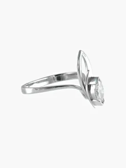 BAGUE OR BLANC DIAMANT