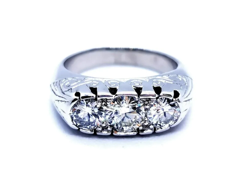 Bague Or blanc Diamant
