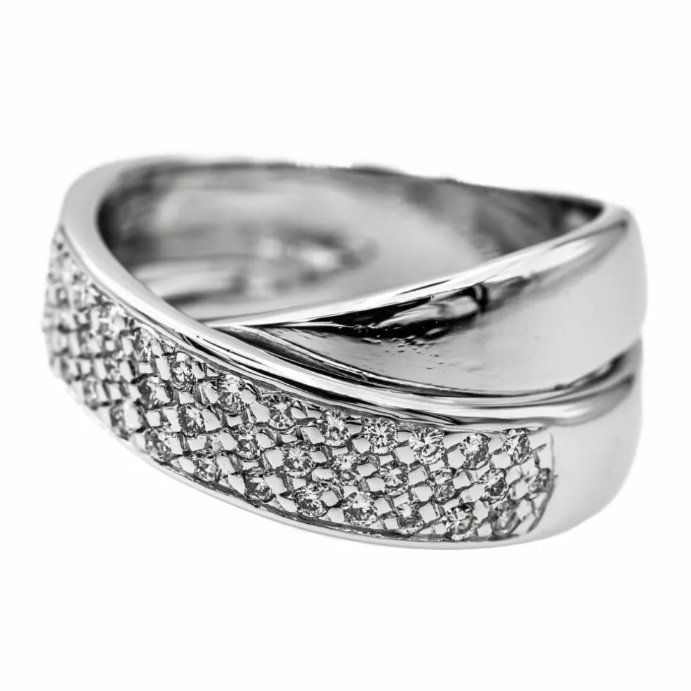 Bague Or blanc Diamant