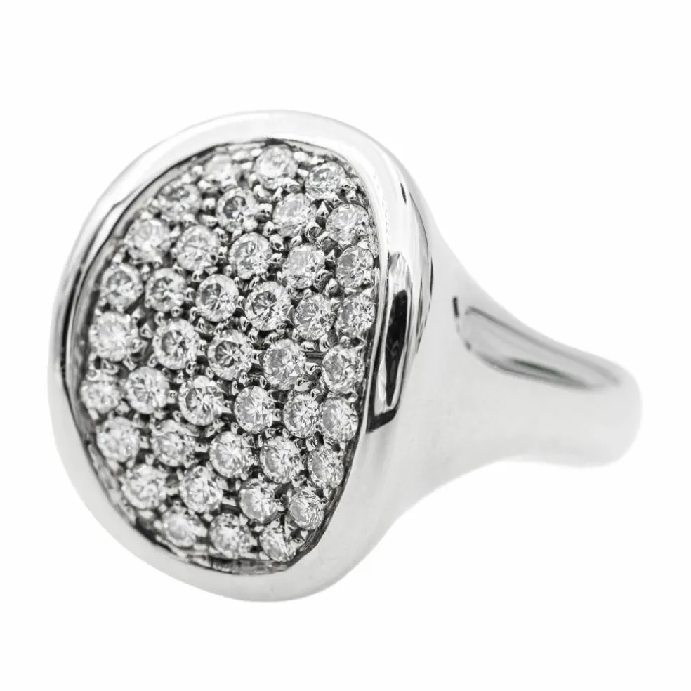 Bague Or blanc Diamant
