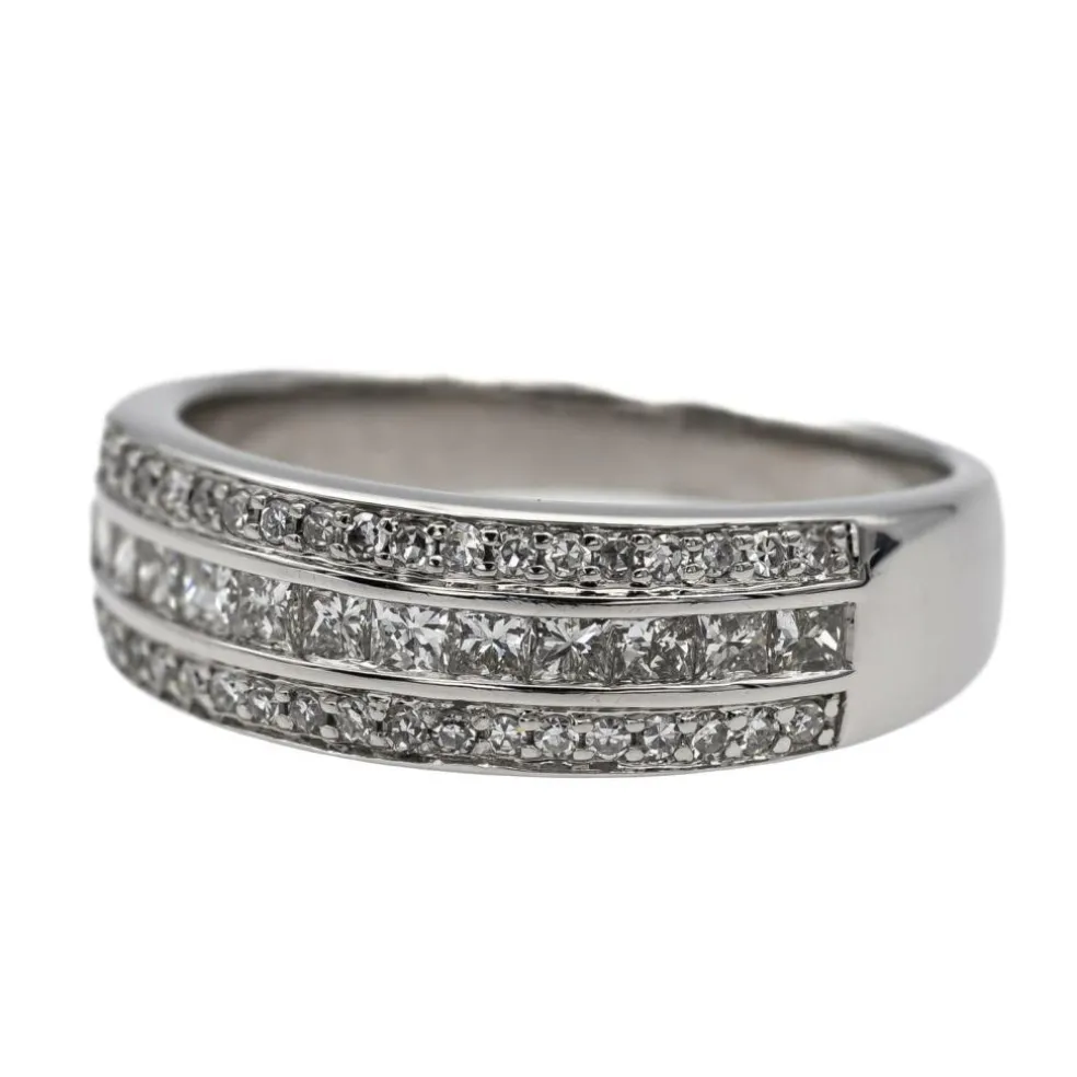 Bague Or blanc Diamant