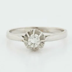Bague Or blanc Diamant