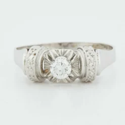 Bague Or blanc Diamant