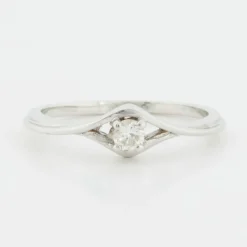 Bague Or blanc Diamant