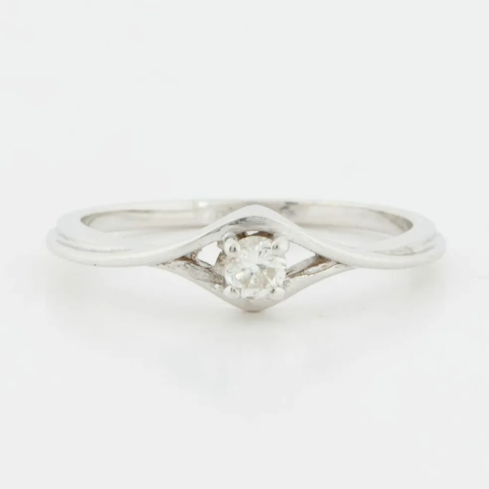 Bague Or blanc Diamant