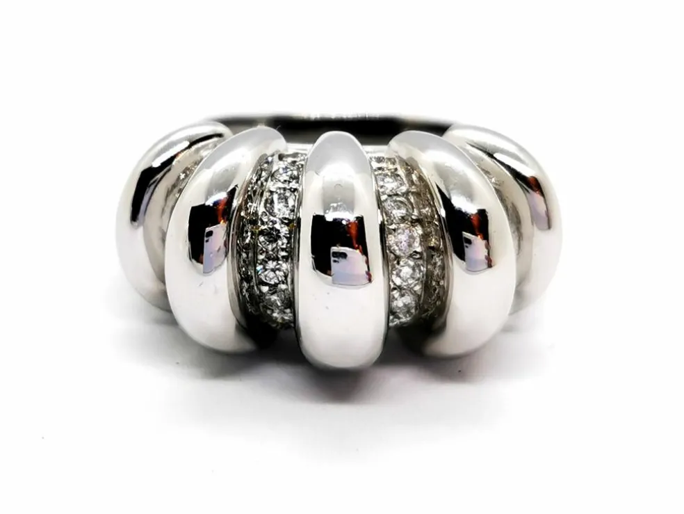 Bague Or blanc Diamant