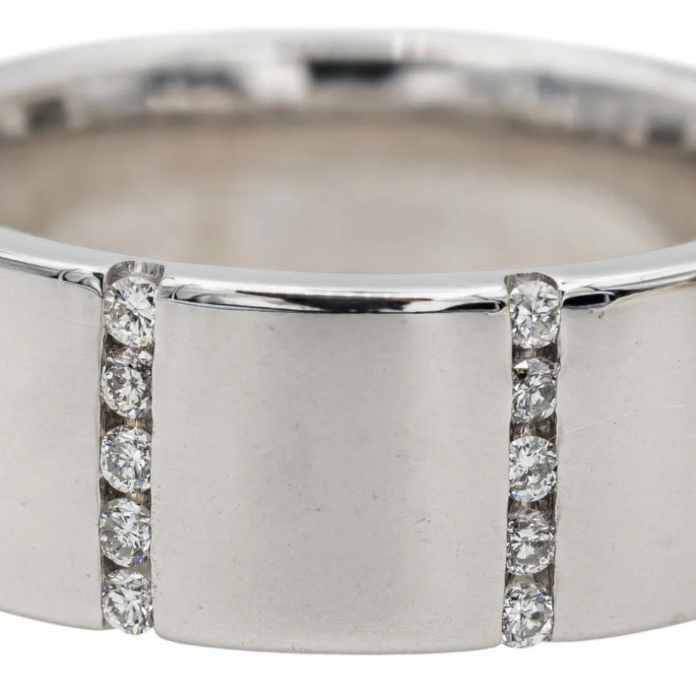 Bague Or blanc Diamant