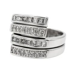 Bague Or blanc Diamant