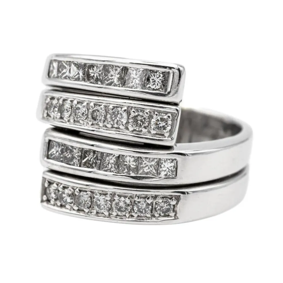 Bague Or blanc Diamant