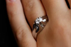 Bague Or blanc Diamant