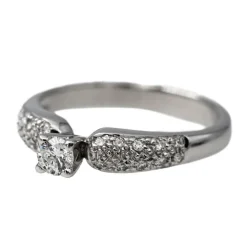 Bague Or blanc Diamant