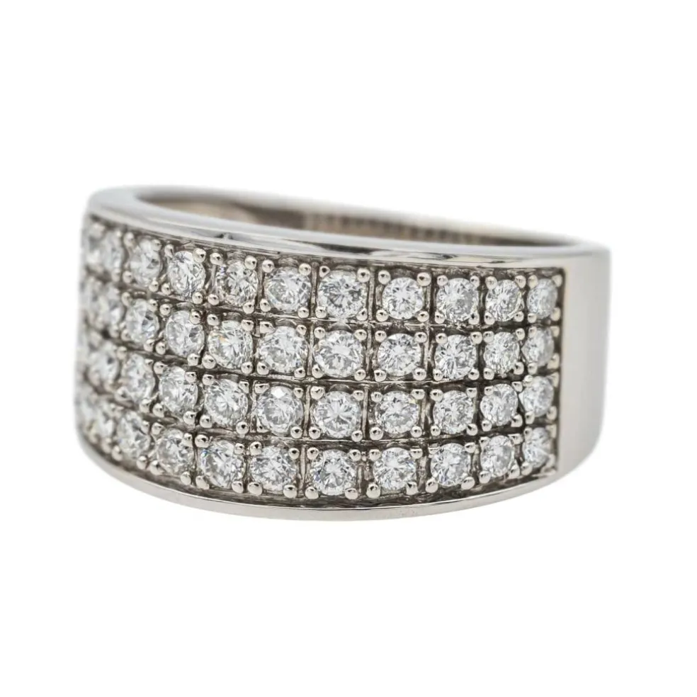 Bague Or blanc Diamant
