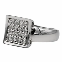 Bague Or blanc Diamant