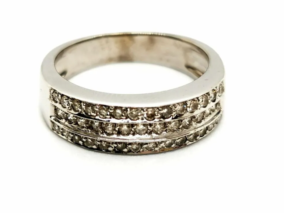 Bague Or blanc Diamant