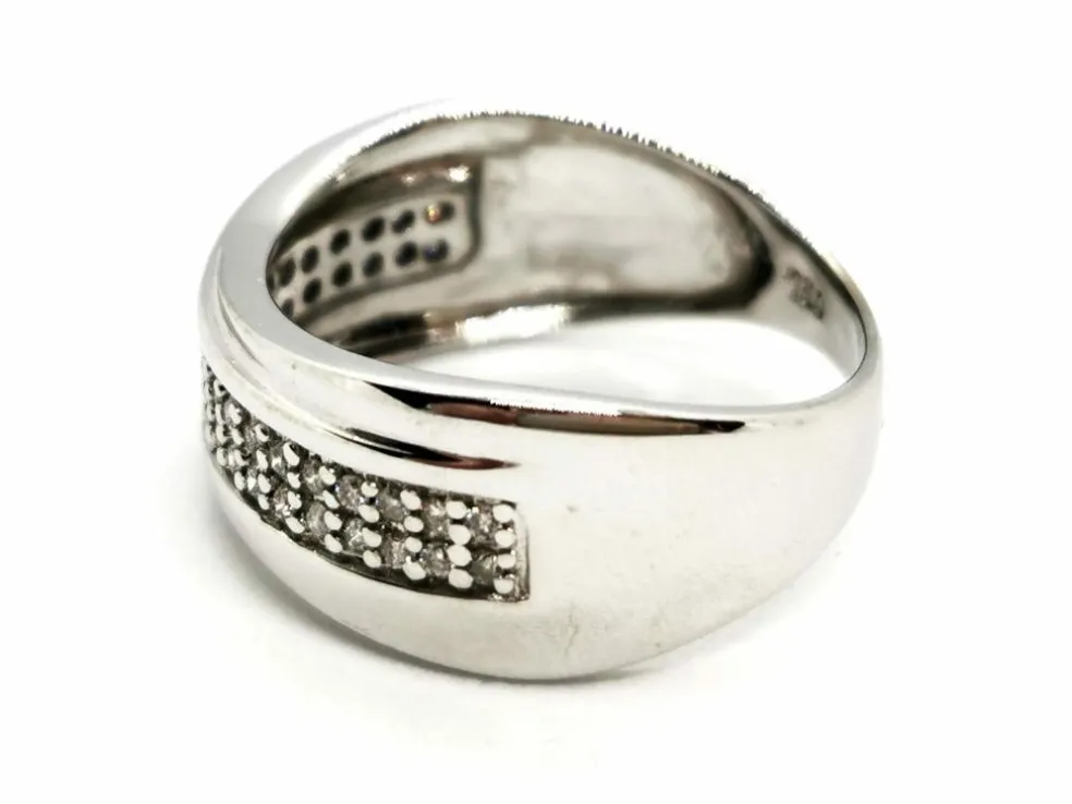 Bague Or blanc Diamant