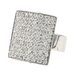 Bague Or blanc Diamant