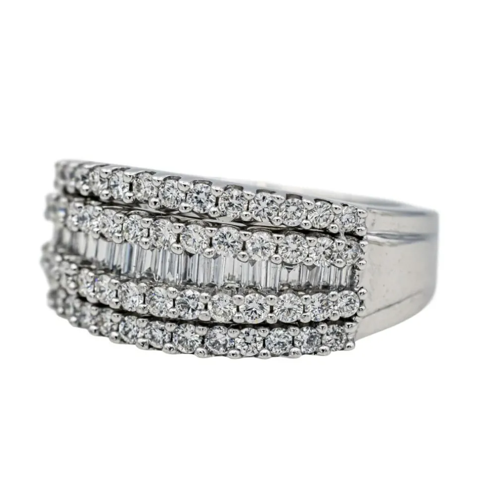Bague Or blanc Diamant