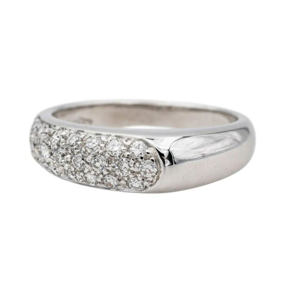 Bague Or blanc Diamant