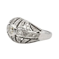 Bague Or blanc Diamant