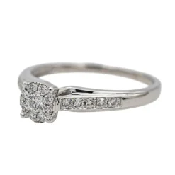 Bague Or blanc Diamant