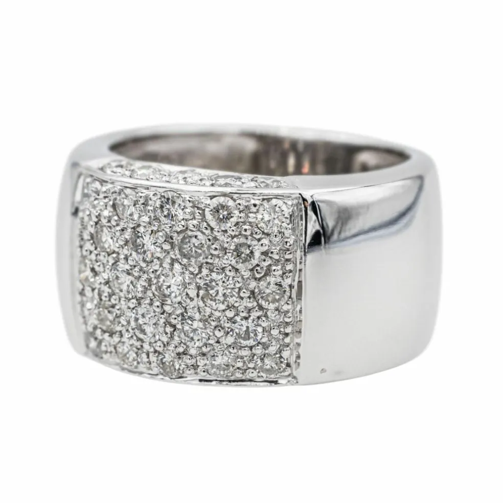 Bague Or blanc Diamant