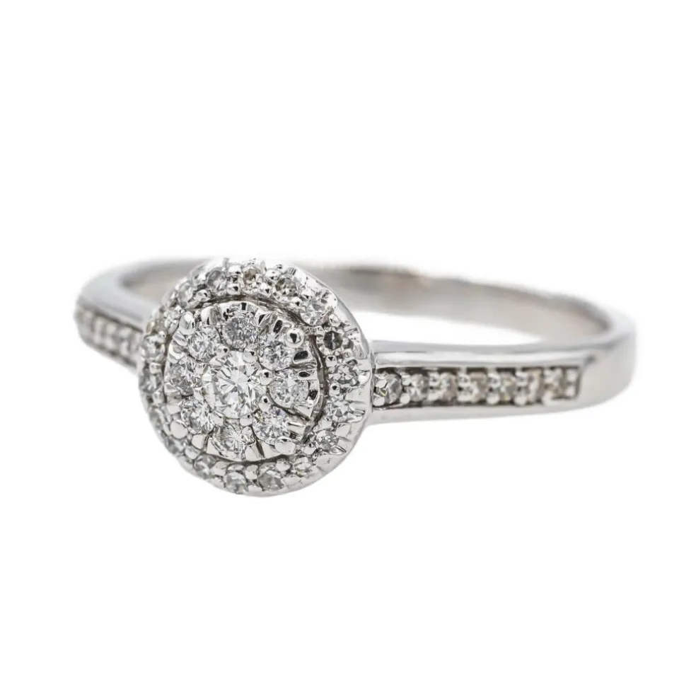 Bague Or blanc Diamant