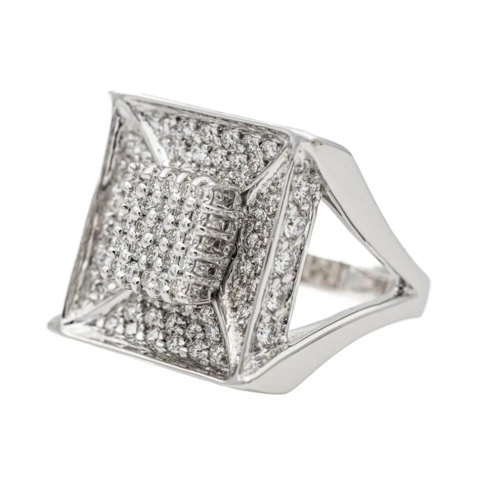 Bague Or blanc Diamant