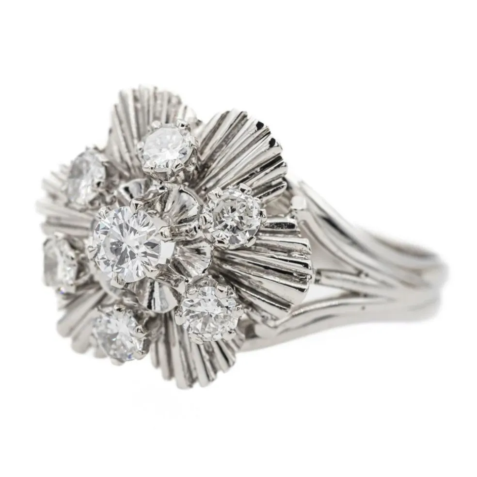 Bague Or blanc Diamant