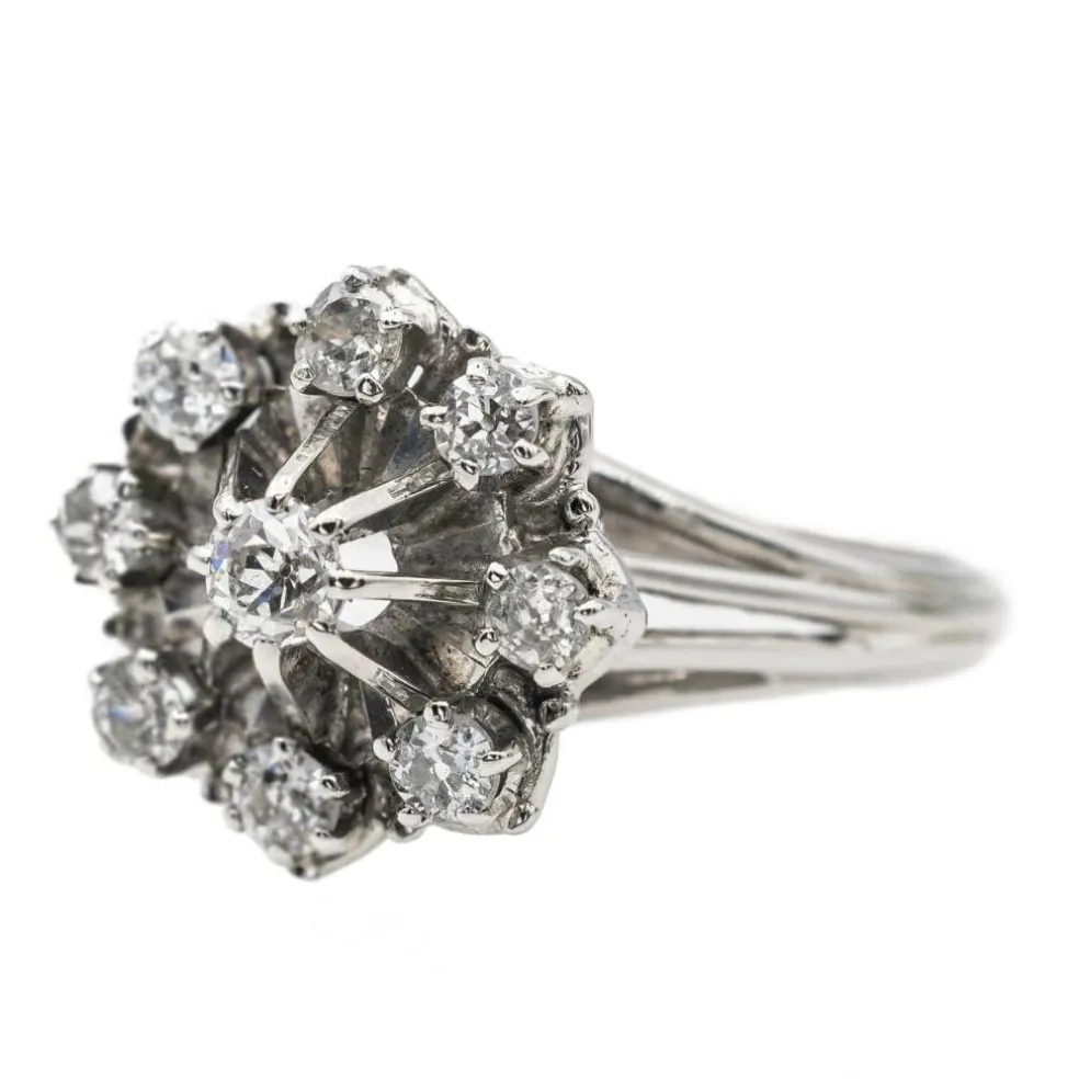 Bague Or blanc Diamant