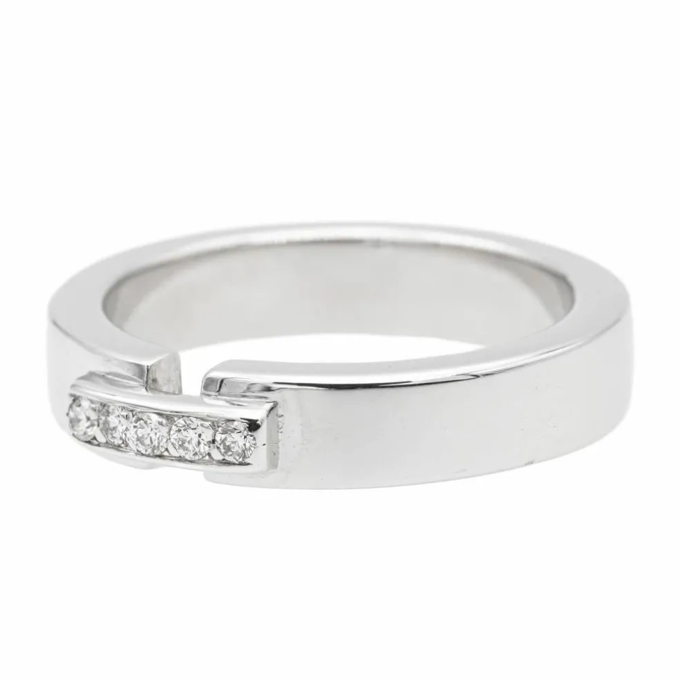 Bague Or blanc Diamant
