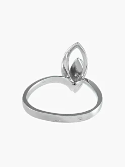 BAGUE OR BLANC DIAMANT