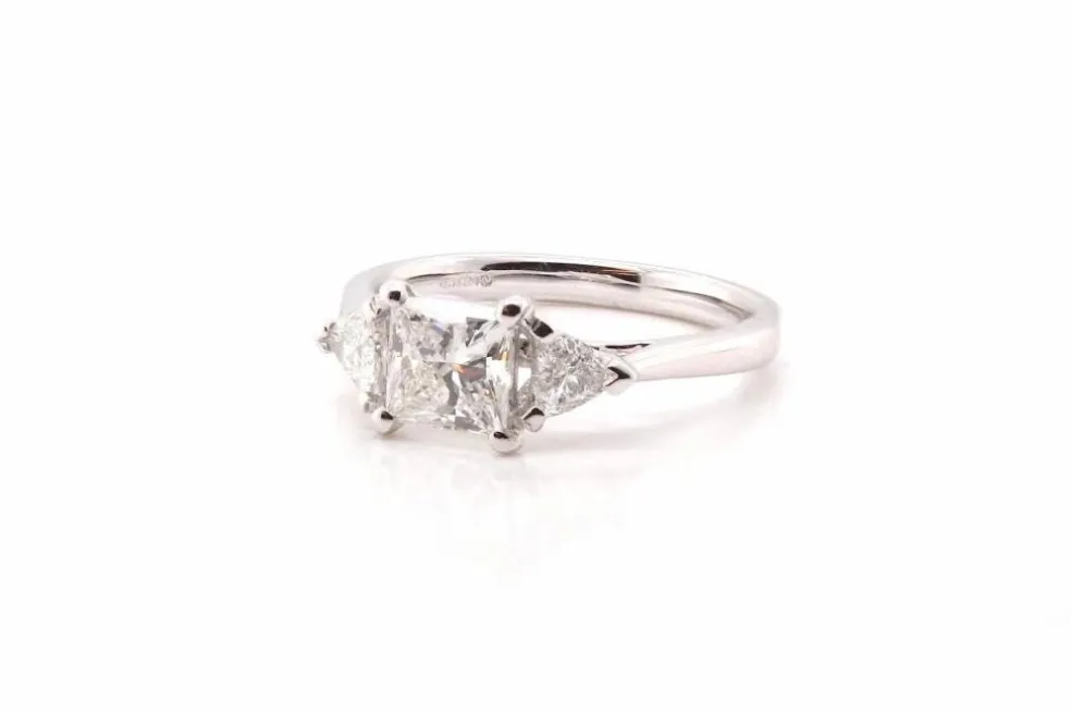 Bague Or blanc Diamant