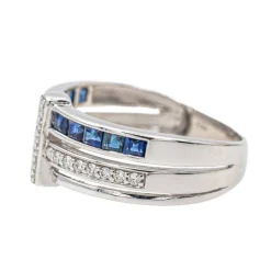 Bague Or blanc Diamant