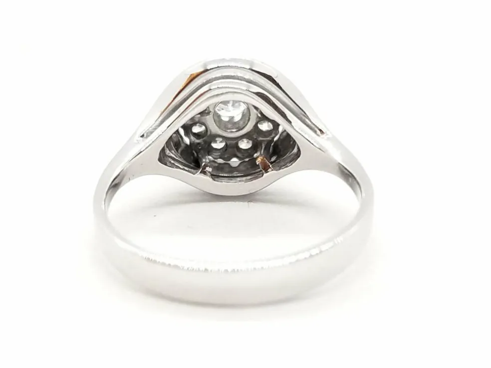 Bague Or blanc Diamant
