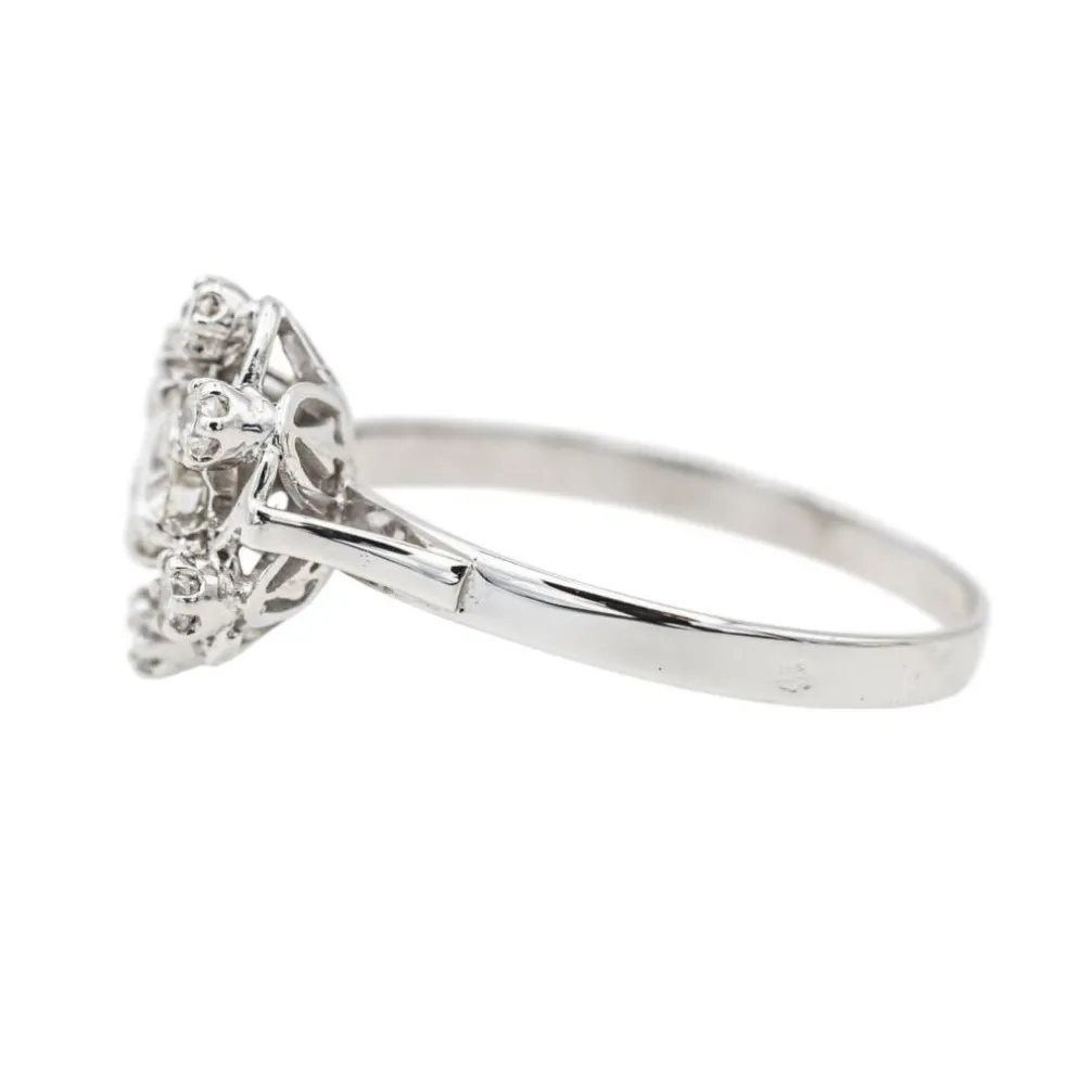 Bague Or blanc Diamant