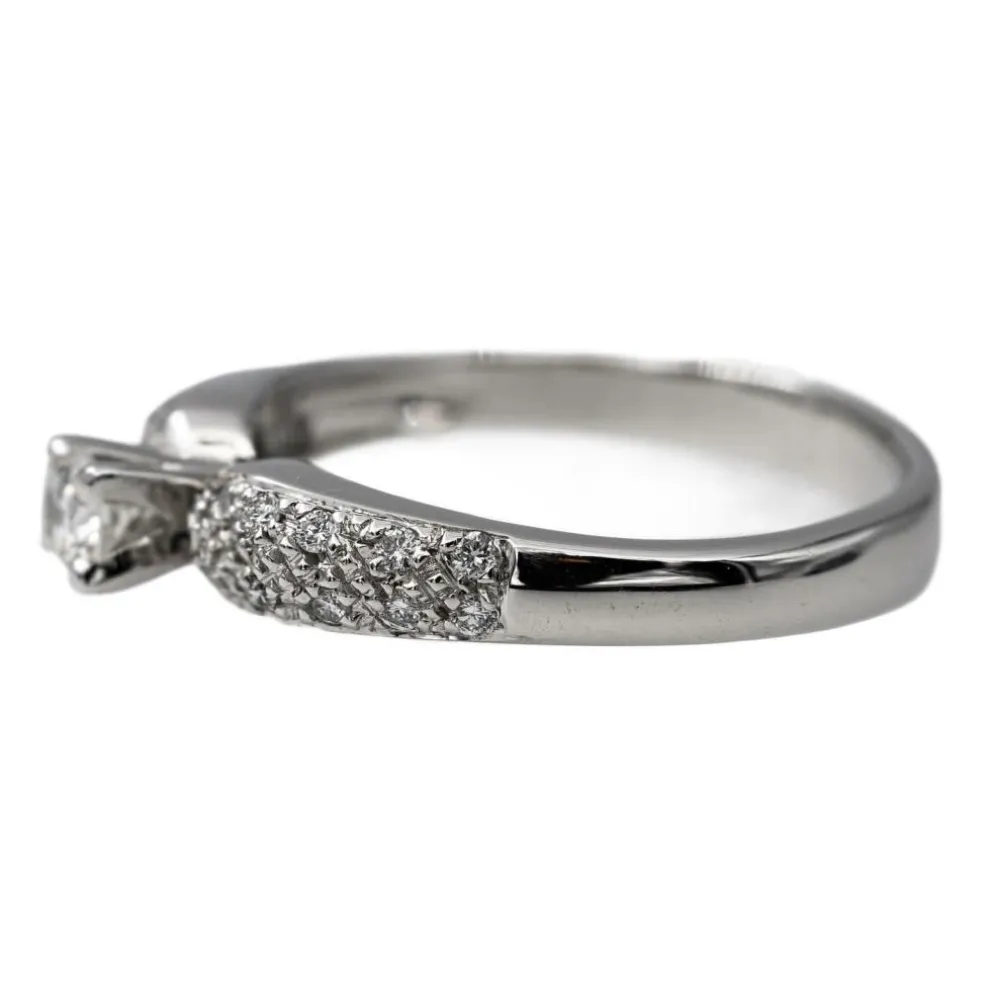 Bague Or blanc Diamant