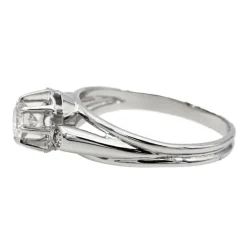 Bague Or blanc Diamant