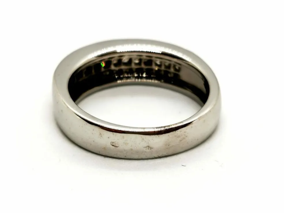 Bague Or blanc Diamant